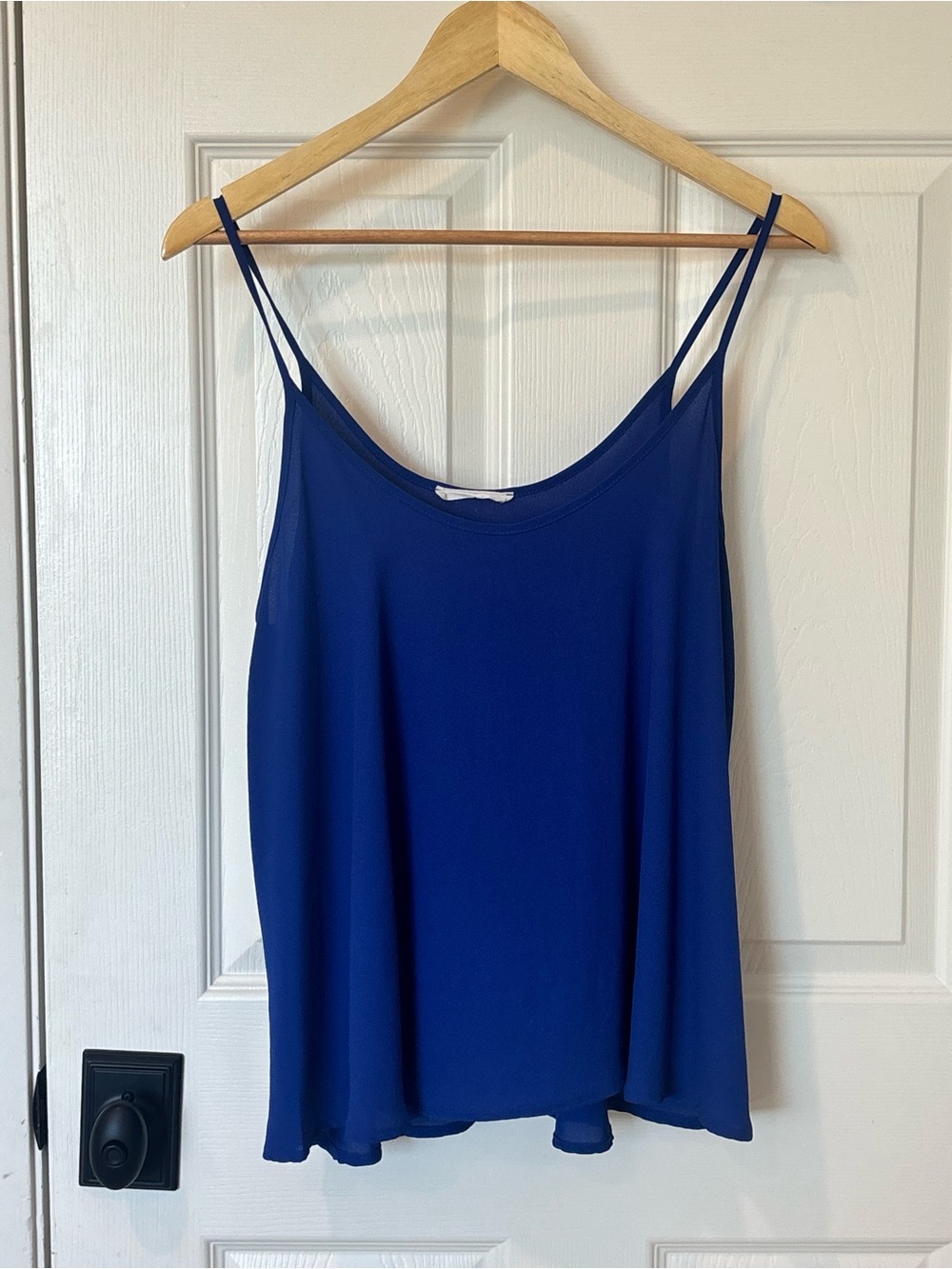 Lush Royal Blue Double-Strap Cami